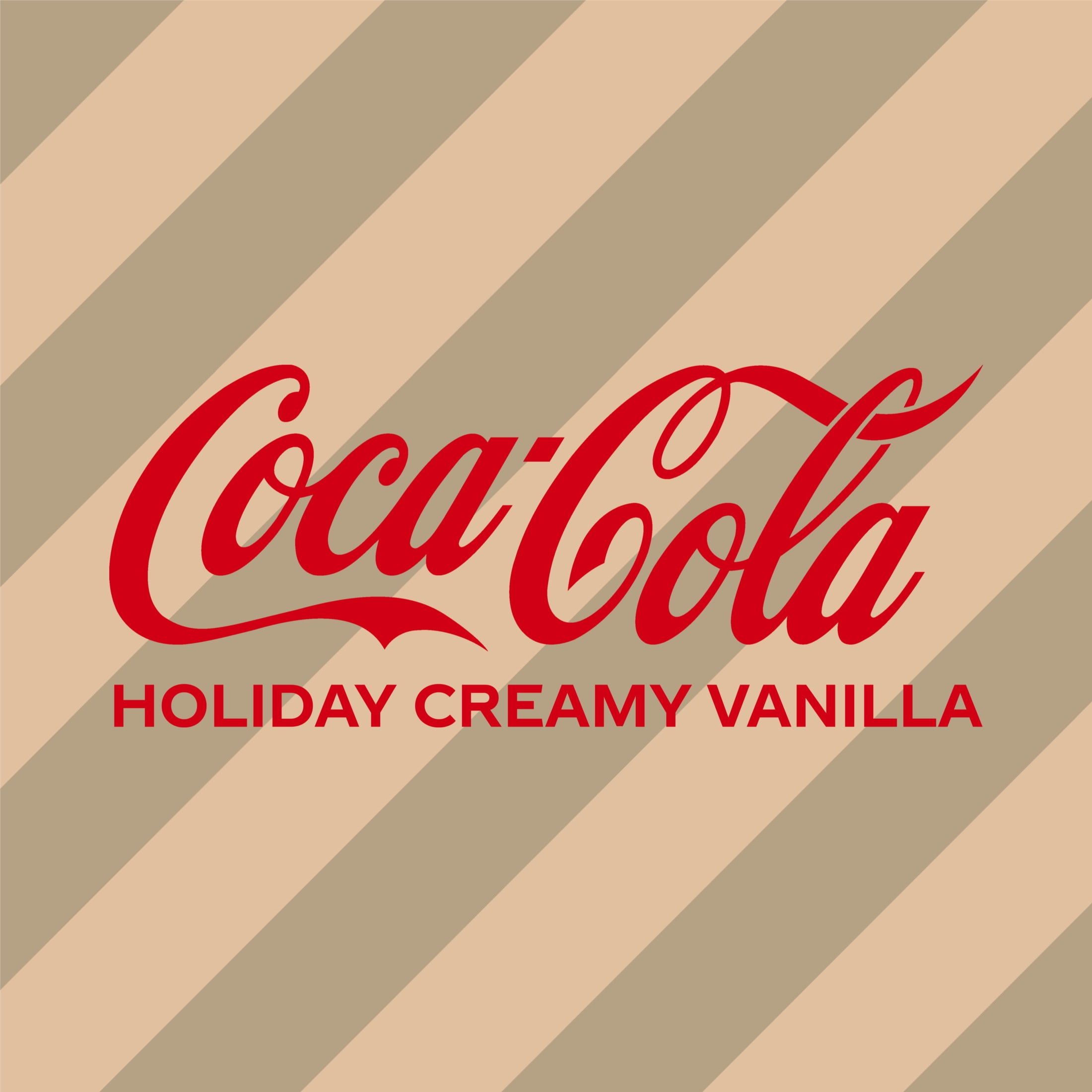 Coca-Cola Holiday Creamy Vanilla Soda Pop Fridge Pack Cans, 12 fl oz, 12 Pack
