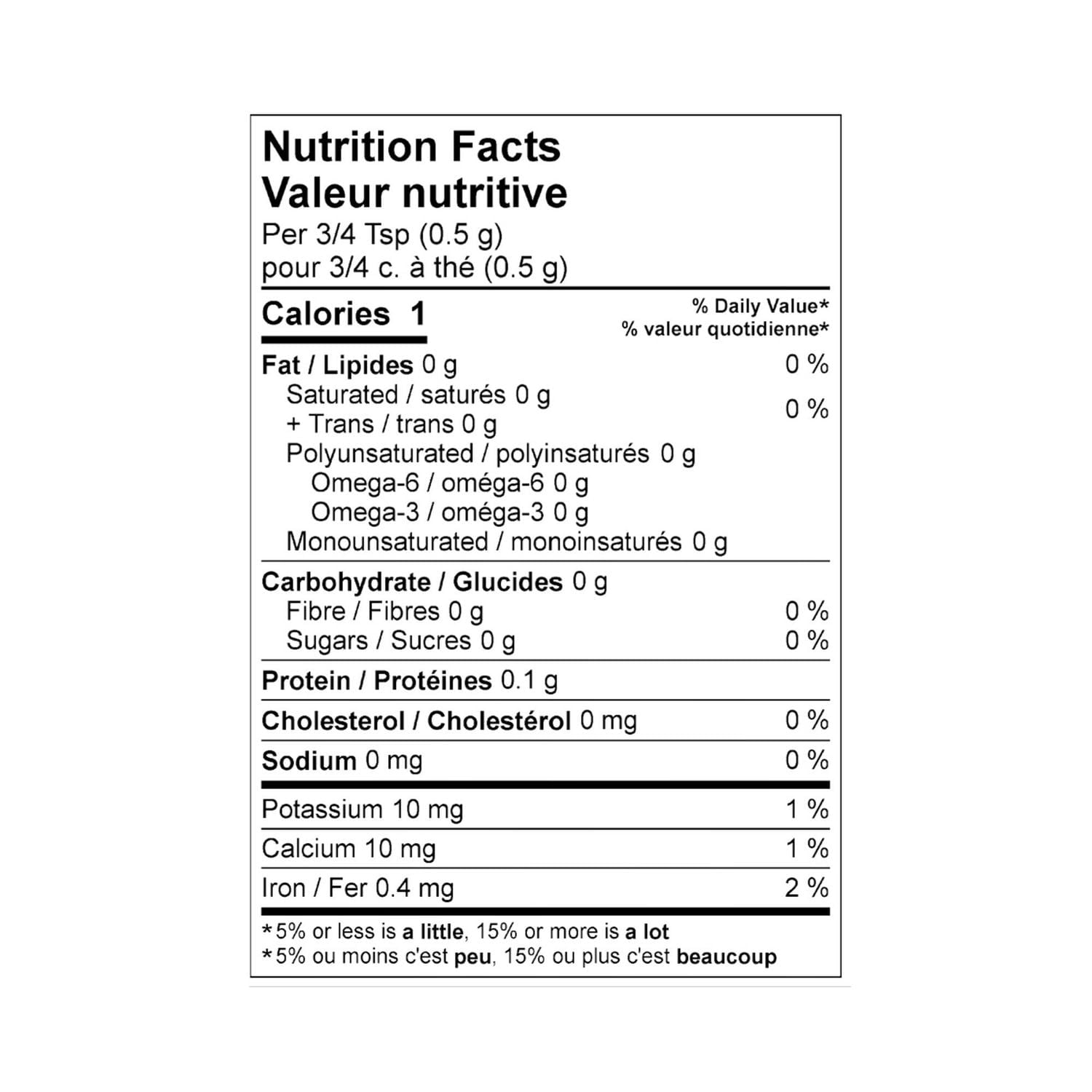 Basilic lyophilisé Litehouse 1x8g