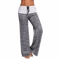 thumbnail image 2 of Pantalones de yoga Pantalones de pierna ancha deportivos para mujer Pantalones de exterior de secado rápido, Gris, S sidaley AP001584-06, 2 of 7