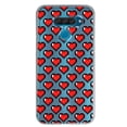thumbnail image 1 of Funda para LG Q60 InstaCase Corazones Pixel Protector Antigolpes, 1 of 4