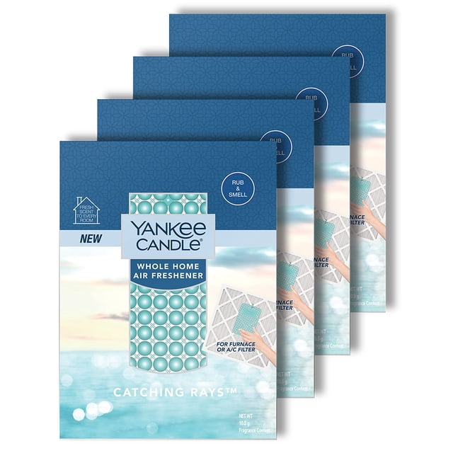 Ambientador Yankee Candle Catching Rays, paquete de 4