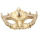 thumbnail image 5 of Máscara de Cosplay, máscara de Mardi Gras, máscara de ojos, accesorios de disfraz, máscara de media cara para carnaval de disfraces de club oro Fernando Antifaz de mascarada, 5 of 8