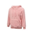 thumbnail image 6 of Biekopu Mens Solid Color Pullover Fleece Hoodie Long Sleeve Casual Sweatshirt with Pockets, 6 of 9