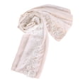 thumbnail image 3 of Bufanda Hijab musulmán para mujer niña turbante pañuelo Ligero con encaje, 3 of 8