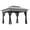 Light Grey#0, variant on 37" Wooden Kids Picnic Table – 3-in-1 Sand/Water Play Table with Umbrella