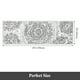 thumbnail image 2 of MeyJey Alfombra Vintage Boho de 2'x6' para Pasillos, Alfombra Antideslizante Lavable a Máquina para Interiores, Alfombra Oriental Desgastada para Recámara/comedor/sala/cuarto de Lavado, Gris Claro, 2 of 14