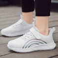thumbnail image 2 of Kogui Kids Sneakers for Girls Girls Shoes Toddler Sneakers Casual Walking Footwear for Toddler/Little Kids Size 13 (White,Little Kids 13), 2 of 6