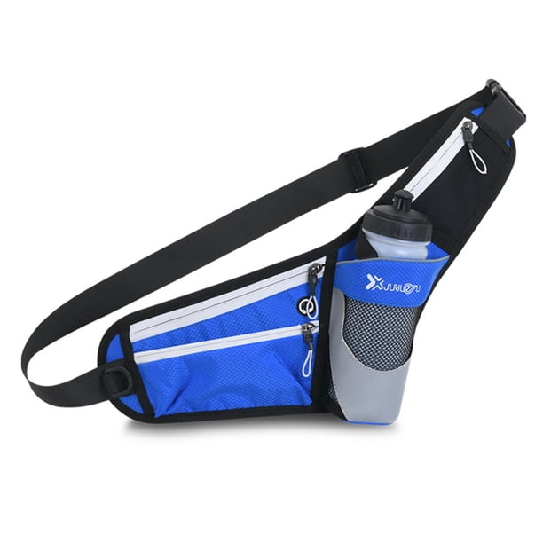 Riñonera de running para mujer con soporte para botella de agua para hacer ejercicio, caminar, andar en bicicleta, trotar Adepaton CPB-DE-SSW1392-3