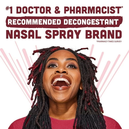 (2 pack) Afrin Original 12 Hour Nasal Congestion Relief Spray - 30 ml