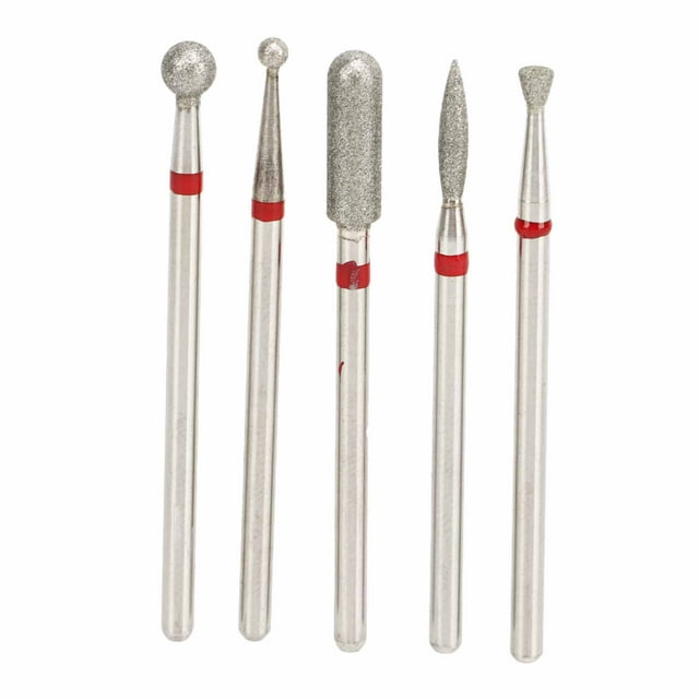 5 Tipos De Brocas Para Manicura, Brocas Para Uñas, Pedicura, Cabezal De Molienda Para Manicura, Accesorio De Pulido Portátil, Herramientas Para Embellecer El Pulido De Uñas