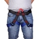 thumbnail image 1 of Cinturón De Seguridad Al Aire Libre Arnés de escalada en roca al aire libre Soporte de cintura Cinturón de seguridad de medio cuerpo (Azul), 1 of 6