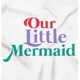 thumbnail image 2 of Cute Daughters Mermaid Birthday Party Bodysuit Jumper Girls Infant Baby Brisco Brands 24M, 2 of 6