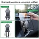 thumbnail image 5 of Soporte para coche - Soporte para coche plegable ventilado 4 3 Soporte para coche de gravedad universal de aluminio, 5 of 7