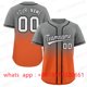 thumbnail image 3 of Camiseta de béisbol con degradado, camiseta personalizada del equipo, impresión de nombre personal, número, rayas, ropa deportiva de hip hop, camiseta de béisbol para hombres, mujeres y niños, 3 of 5