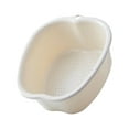 thumbnail image 2 of STARTIST Foot Bath Foot Wash Basin Sturdy Durable Foot Bath Bucket with Hanging Hole Foot Beige, 2 of 9