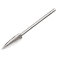 thumbnail image 2 of EeaseMX Juego de 5 brocas de tres hojas para tallado de madera, cabezal de taladro eléctrico, cabezal de corte para tallado y grabado, fresa para carpintería en casa y taller (plata, 3 mm), 2 of 7