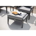 thumbnail image 5 of Aspen Ottoman with Gray Cushion-Gray Frame, 5 of 5