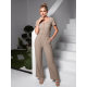 thumbnail image 2 of Conjunto 2 Piezas, Blusa Ajustada con Cuello y Pantalón Amplio con Bolsillos, Estilo Elegante y Moderno para Mujer, 2 of 5