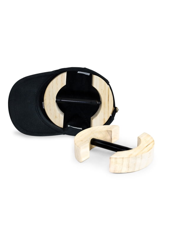 Hat Stretcher Shaper, 7.5 Size, 7 1/8 - 7 1/2, Wooden, Adjustable Sizer Cap Jack, Heavy Duty, For Cowboy, Baseball, Up Straw, Womens, Mens, Oval Hats, Fedora Maintainer
