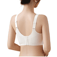thumbnail image 2 of Full Coverage soft underwire Plus size bras for women lace Push-Up  Hook And Loop, 2 of 9