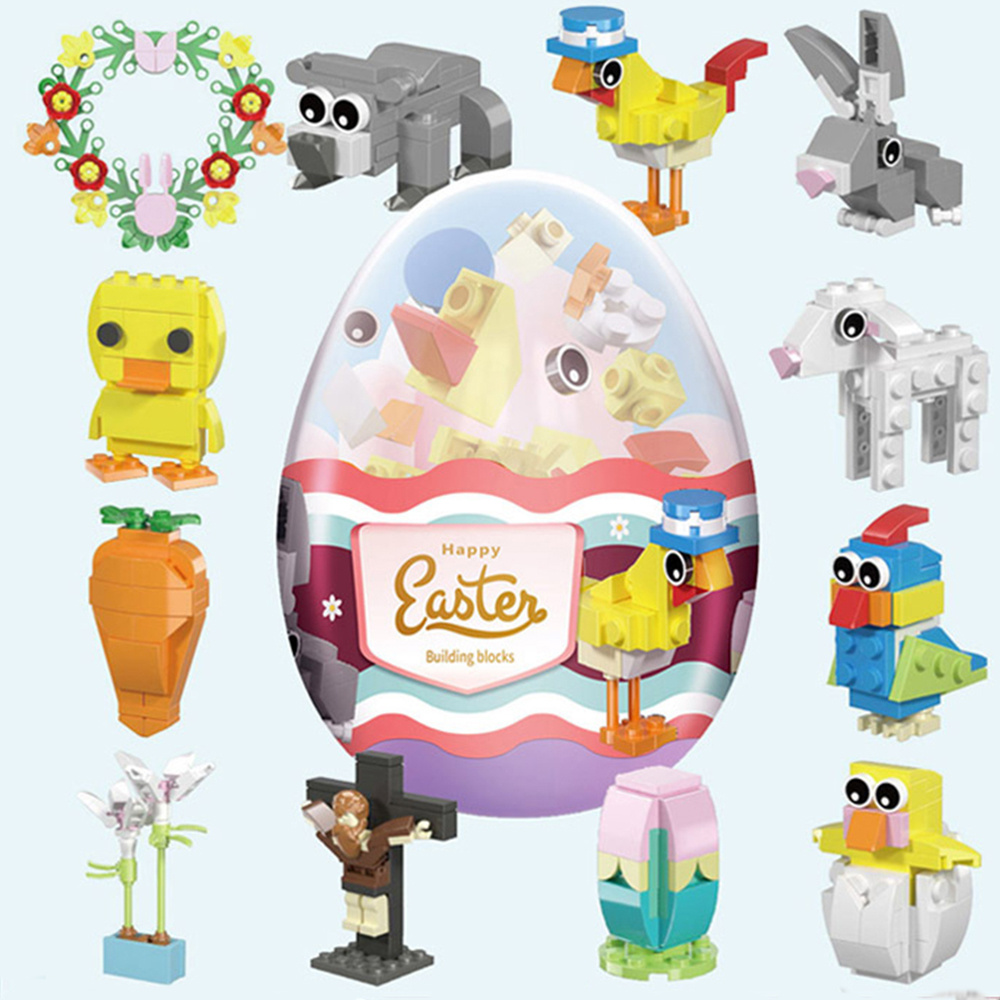Loz Silan Easter Bunny Building Kit - Kids Easter Toy Gift, Easter  Astronaut Bunny or Easter Basket Stuffed Toy, Easter Bunny Building Blocks,  Kids Animals Building Blocks (710PCS) : : Toys