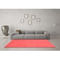 thumbnail image 3 of Ahgly Company Machine Washable Indoor Rectangle Abstract Red Modern Area Rugs, 2' x 3', 3 of 4