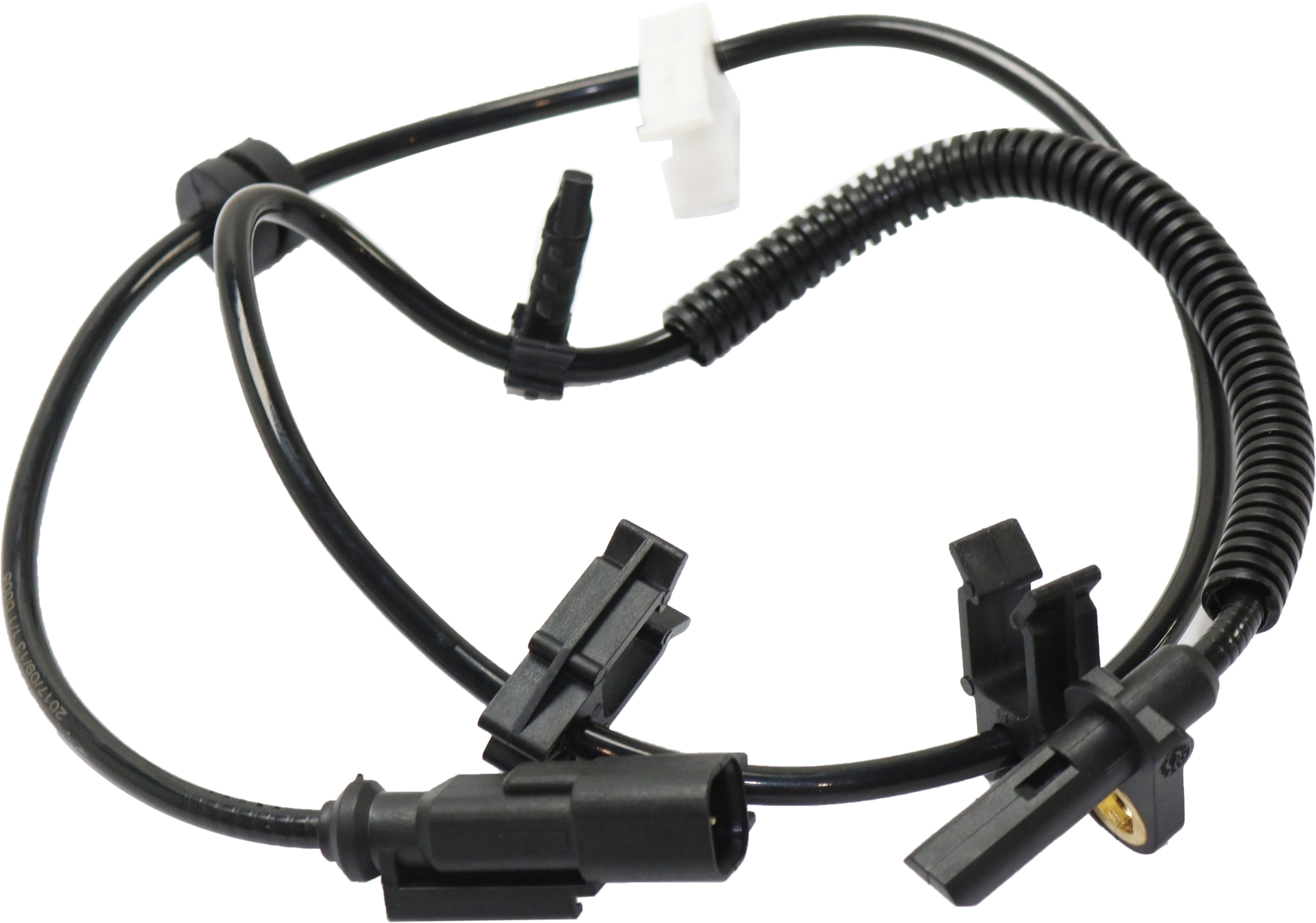ABS Speed Sensor Compatible with 2009-2017 Chevrolet Traverse 2007-2016 GMC Acadia 2017 GMC Acadia Limited Rear, Driver or Passenger Side 6 Cyl 3.6L Female Connector Blade type 2-Prong Terminal
