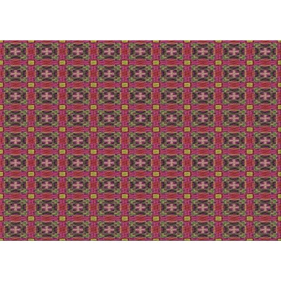 Ahgly Company Indoor Rectangle Patterned Dark Gold Brown Area Rugs, 2' x 5'