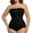 Black, variant on Plus Size Strapless Shapewear Bodysuit For Women Body Shaper Tummy Control Faja to 4XL Double Compression