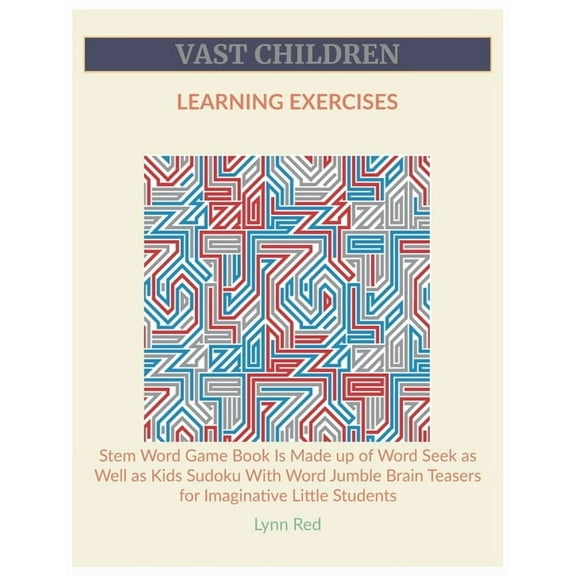 Vast Children Learning Exercises: Stem Word Game Book Is Made up of Word Seek as Well as Kids Sudoku With Word Jumble Br, (Paperback)