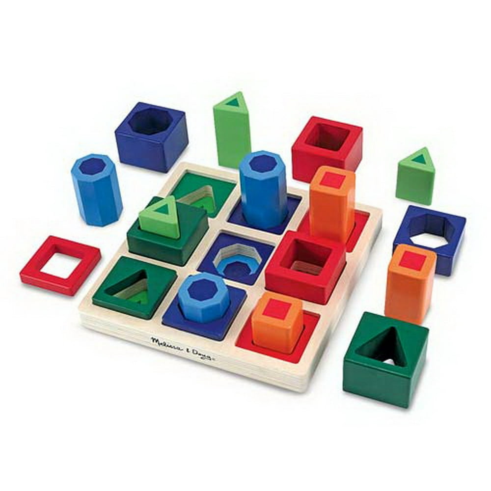 Melissa and Doug Shape Sequence Sorting Set Toy
