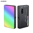 thumbnail image 1 of Andoer W140 RGB LED Video Light Rechargeable Photography Fill Light CRI95+ 2500K-9000K Dimmable 20 Lighting, 1 of 8
