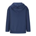 thumbnail image 3 of Bnwani Hoodies for Big Girls Long Sleeve Oversized Fleece Sweatshirt Cute Plain Tops Pullover, 3 of 8