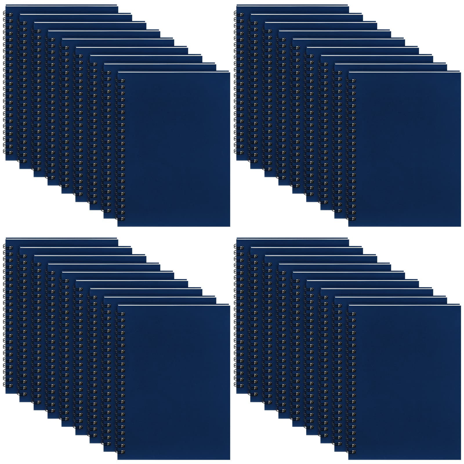 Yahenda 36 Pcs Spiral Notebook Bulk A5 Journal Lined 8.3'' x 5.5 ...