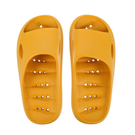 

2Pcs Unisex Bathroom Slippers Massage Bathing Slippers Non-skid Slippers