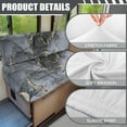 thumbnail image 6 of Yuyamidu Gray Marble Print RV Dinette Cushion Covers Rose Camper Cushion Slipcovers 2 Pack Elastic Camper Dinette Seat Covers RV Sofa Slipovers Protection, 6 of 7