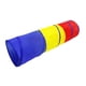 thumbnail image 3 of Túnel de juego para niños, plegable, de tela de poliéster, equipo de entrenamiento para gatear para el hogar y al aire libre, rojo, amarillo y azul., 3 of 13