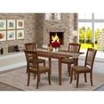 thumbnail image 4 of East West Furniture Dining Room Set Mahogany, PSDA5-MAH-C, 4 of 4
