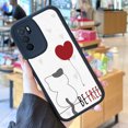 thumbnail image 2 of Elegante y duradera funda plateada mate de doble capa para iPhone 15 Pro Max 14 13 12 Pro 11: ¡proteja su teléfono con ilustraciones divertidas!, 2 of 4