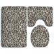thumbnail image 1 of Juego de alfombras de baño ABPHQTO Snow Leopard 3 piezas, 1 of 2