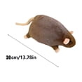 thumbnail image 3 of Realistic Mouse Plush Pillow 13 Inch Soft Stuffed Animal, Cute Long Body Rat Plush Toy for Sofa Couch Bedroom Living Room Home Decor, 3 of 4