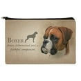 thumbnail image 1 of Boxer Dog Breed Makeup Cosmetic Bag Organizer Pouch, 1 of 5