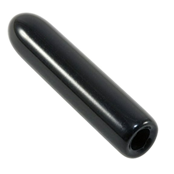 Pack of 500 VC-093-12 Caplugs Plastic Round Cap Cap ID 0.093 Length 0.750, Black