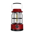 thumbnail image 1 of Linterna de Camping, lámpara colgante para tienda de campaña, luces de luz para exteriores, linterna de campamento, luz de Camping para jardín, barbac Rojo, 1 of 8