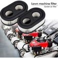 thumbnail image 3 of 2 filtros de aire para cortacésped para Briggs & Stratton, 593260, negro, 11 kaili Sencillez, 3 of 3