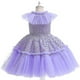 thumbnail image 4 of Vestido de lentejuelas para niñas Vestidos de princesa Vestido de tutú de encaje para niños-n, 4 of 5