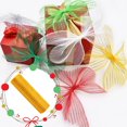 thumbnail image 1 of MesaSe  craft supplies Poly Mesh Ribbon With Metallic Foil Each Roll For Wreaths Swags Bows Wrapping And Decorating, 1 of 2