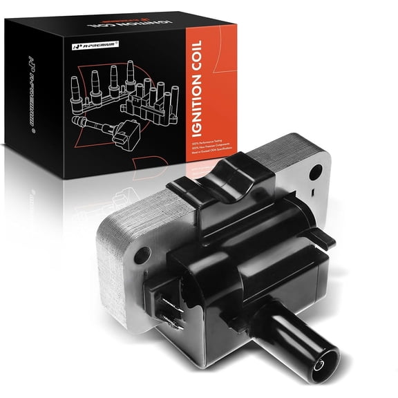 A-Premium Engine Ignition Coil with 2 Pins Plug