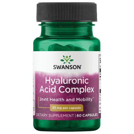 Swanson hyaluronic acid complex 33 mg 60 Capsules