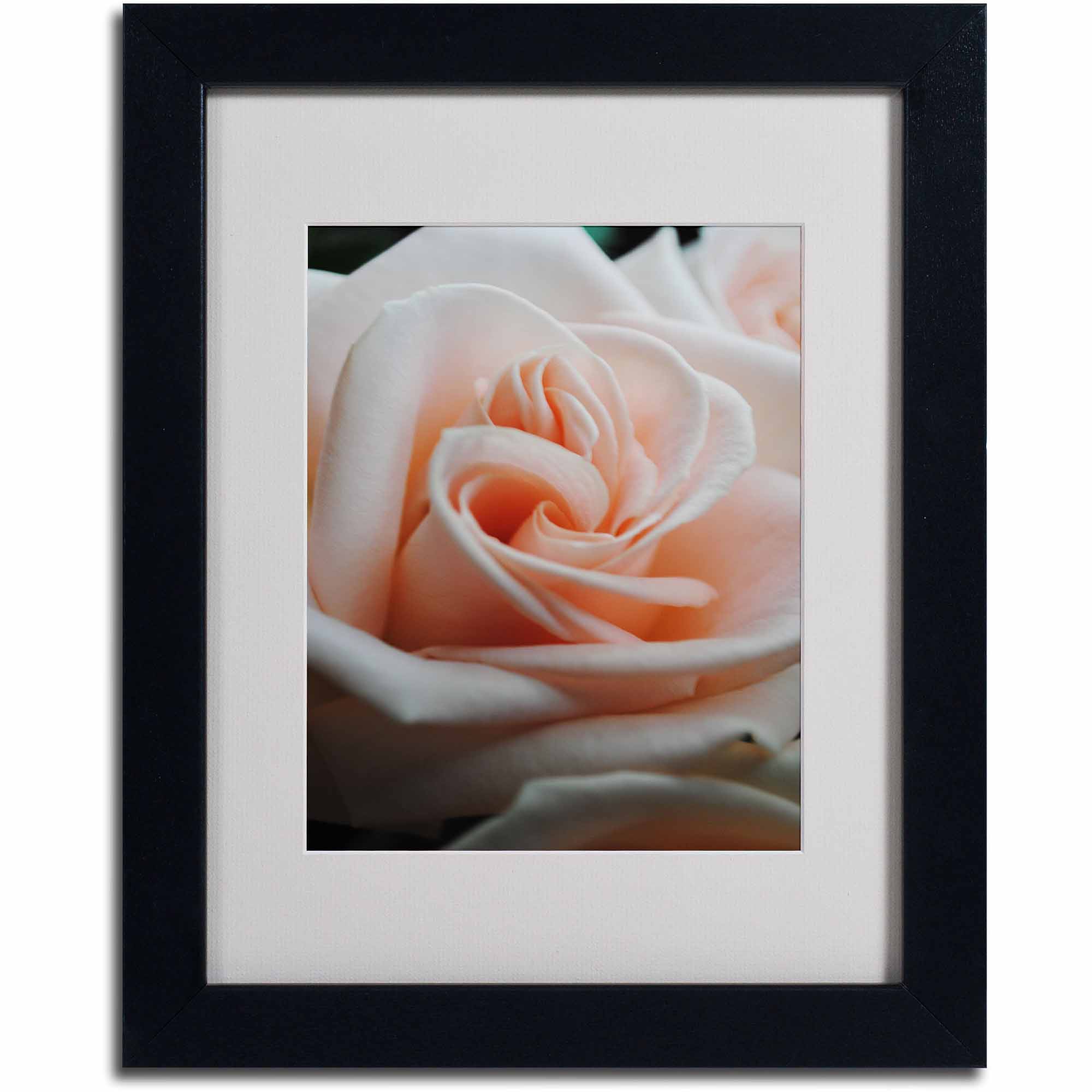 Trademark Fine Art "Leilani" by Monica Fleet, Black Frame